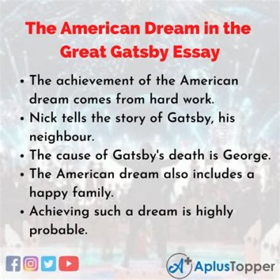 The Great Gatsby - Eine Geschichte über Liebe, Vergänglichkeit und den Traum vom amerikanischen Leben!